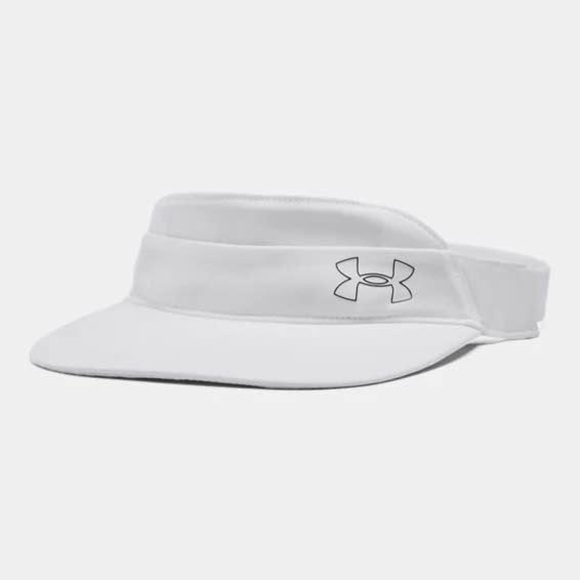 BRAND NEW women under armour isochill golf white adjustable visor cap hat - Picture 1 of 6